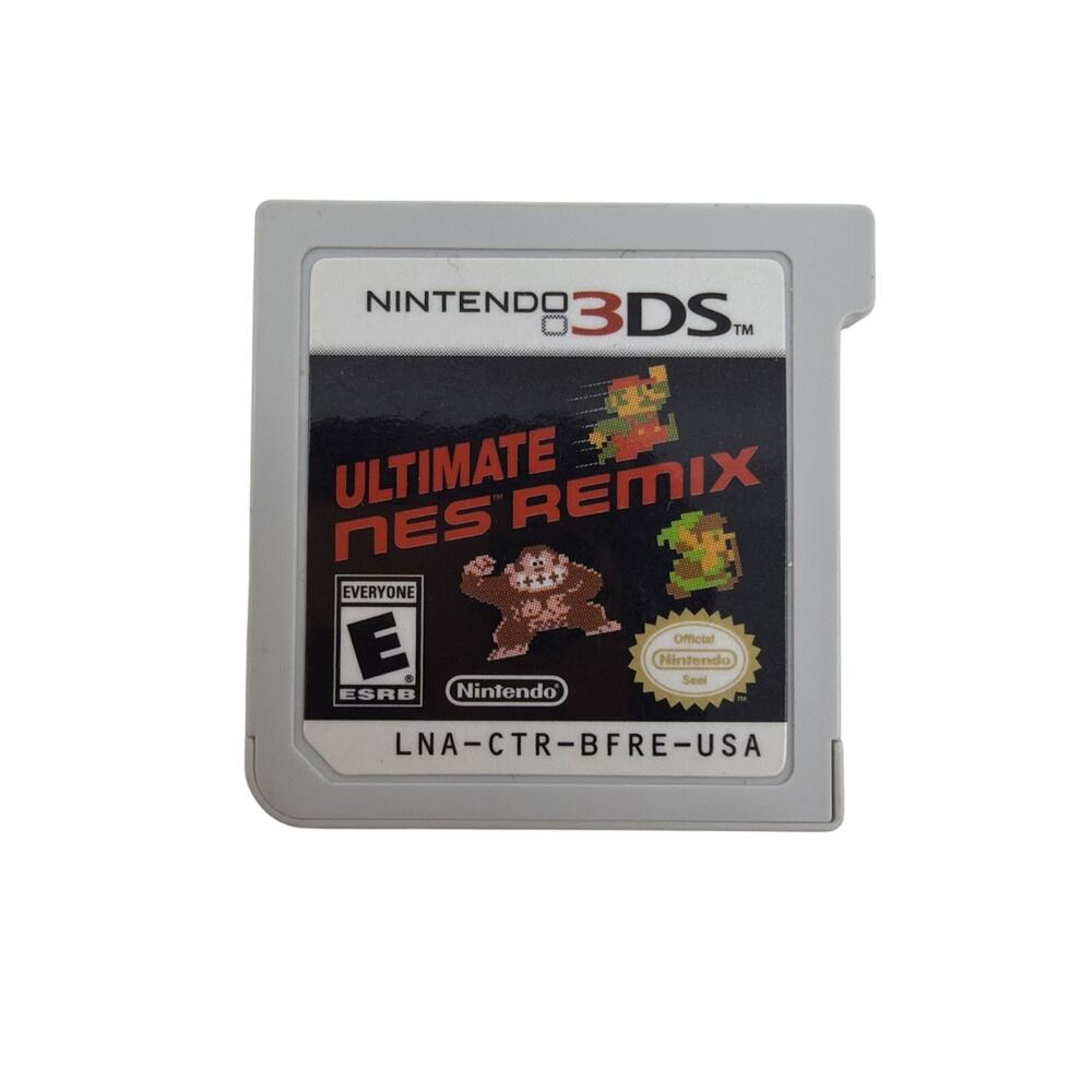 Ultimate NES Remix Nintendo 3DS Authentic Cartridge Only Tested Working